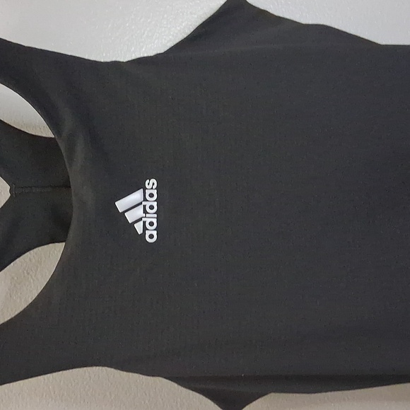 Adidas Racerback Primegreen Preppy Tennis Black Dress Size Large - Picture 2 of 6